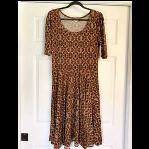 🎉SOLD🎉 LuLaRoe Nicole Dress ~ NWOT~ X Large